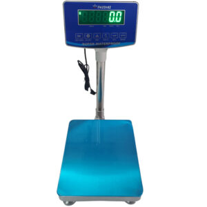 CÂN INOX LED XANH-3040cm-100kg